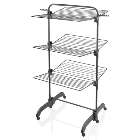 Leifheit Tendedero vertical Comfort Tower 420 en negro