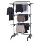 Leifheit Tendedero vertical Comfort Tower 420 en negro Leifheit Tendedero vertical Comfort Tower 420 en negro
