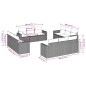 vidaXL Set de sofás de jardín 12 piezas cojines ratán sintético negro vidaXL Set de sofás de jardín 12 piezas cojines ratán sintético negro