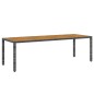 vidaXL Set de comedor para jardín 11 piezas ratán sintético gris vidaXL Set de comedor para jardín 11 piezas ratán sintético gris