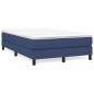 vidaXL Cama box spring con colchón tela azul 120x190 cm vidaXL Cama box spring con colchón tela azul 120x190 cm