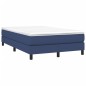 vidaXL Cama box spring con colchón tela azul 120x190 cm vidaXL Cama box spring con colchón tela azul 120x190 cm