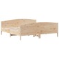 vidaXL Estructura de cama con cabecero madera maciza pino 180x200 cm vidaXL Estructura de cama con cabecero madera maciza pino 180x200 cm