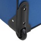 vidaXL Juego de maletas de viaje de 5 piezas tela azul vidaXL Juego de maletas de viaje de 5 piezas tela azul