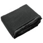 vidaXL Funda para asiento de coche para perros negro 137x46x50 cm vidaXL Funda para asiento de coche para perros negro 137x46x50 cm