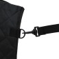 vidaXL Funda para asiento de coche para perros negro 137x46x50 cm vidaXL Funda para asiento de coche para perros negro 137x46x50 cm