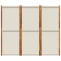 vidaXL Biombo divisor de 3 paneles gris claro 210x180 cm vidaXL Biombo divisor de 3 paneles gris claro 210x180 cm