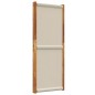 vidaXL Biombo divisor de 3 paneles gris claro 210x180 cm vidaXL Biombo divisor de 3 paneles gris claro 210x180 cm
