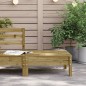 vidaXL Taburete de jardín madera de pino impregnada vidaXL Taburete de jardín madera de pino impregnada