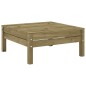 vidaXL Taburete de jardín madera de pino impregnada vidaXL Taburete de jardín madera de pino impregnada