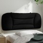 vidaXL Cabecero de cama acolchado tela negro 100 cm vidaXL Cabecero de cama acolchado tela negro 100 cm