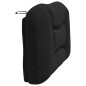 vidaXL Cabecero de cama acolchado tela negro 100 cm vidaXL Cabecero de cama acolchado tela negro 100 cm