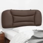 vidaXL Cabecero de cama acolchado cuero sintético marrón 100 cm vidaXL Cabecero de cama acolchado cuero sintético marrón 100 cm