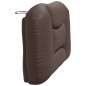 vidaXL Cabecero de cama acolchado cuero sintético marrón 100 cm vidaXL Cabecero de cama acolchado cuero sintético marrón 100 cm
