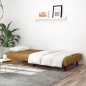 vidaXL Sofá cama de 2 plazas terciopelo marrón vidaXL Sofá cama de 2 plazas terciopelo marrón