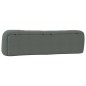 vidaXL Cabecero de cama acolchado tela gris oscuro 200 cm vidaXL Cabecero de cama acolchado tela gris oscuro 200 cm