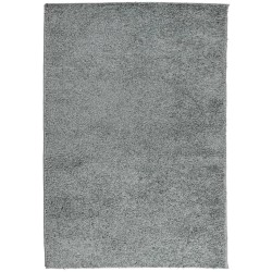 vidaXL Alfombra de pelo largo moderna verde 120x170 cm