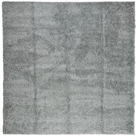 vidaXL Alfombra de pelo largo moderna verde 160x160 cm