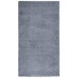 vidaXL Alfombra de pelo largo moderna azul 60x110 cm vidaXL Alfombra de pelo largo moderna azul 60x110 cm