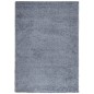 vidaXL Alfombra de pelo largo moderna azul 140x200 cm vidaXL Alfombra de pelo largo moderna azul 140x200 cm