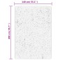 vidaXL Alfombra de pelo largo moderna azul 140x200 cm vidaXL Alfombra de pelo largo moderna azul 140x200 cm