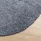 vidaXL Alfombra de pelo largo moderna azul Ø 200 cm vidaXL Alfombra de pelo largo moderna azul Ø 200 cm