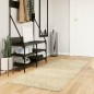 vidaXL Alfombra de pelo largo moderna dorado 80x200 cm vidaXL Alfombra de pelo largo moderna dorado 80x200 cm