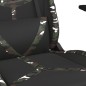 vidaXL Silla gaming de masaje cuero sintético negro y camuflaje vidaXL Silla gaming de masaje cuero sintético negro y camuflaje