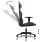 vidaXL Silla gaming de masaje cuero sintético negro y rojo vino tinto vidaXL Silla gaming de masaje cuero sintético negro y rojo vino tinto