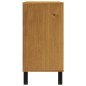 vidaXL Cómoda FLAM madera maciza de pino 110x40x80 cm vidaXL Cómoda FLAM madera maciza de pino 110x40x80 cm