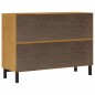 vidaXL Cómoda FLAM madera maciza de pino 110x40x80 cm vidaXL Cómoda FLAM madera maciza de pino 110x40x80 cm