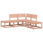 vidaXL Juego de sofás de jardín 5 pzas madera maciza de abeto Douglas vidaXL Juego de sofás de jardín 5 pzas madera maciza de abeto Douglas