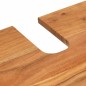 vidaXL Conjunto de armarios de baño 2 piezas madera maciza de acacia vidaXL Conjunto de armarios de baño 2 piezas madera maciza de acacia