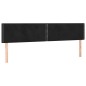 vidaXL Cama box spring con colchón terciopelo negro 160x200 cm vidaXL Cama box spring con colchón terciopelo negro 160x200 cm
