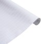 vidaXL Lámina de ventana esmerilada diseño de rayas PVC 45x2000 cm vidaXL Lámina de ventana esmerilada diseño de rayas PVC 45x2000 cm