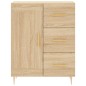 vidaXL Aparador alto madera contrachapada color roble 69,5x34x180 cm vidaXL Aparador alto madera contrachapada color roble 69,5x34x180 cm