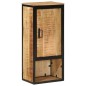 vidaXL Mueble de baño madera maciza de mango y hierro 40x27x90 cm vidaXL Mueble de baño madera maciza de mango y hierro 40x27x90 cm