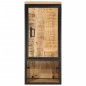 vidaXL Mueble de baño madera maciza de mango y hierro 40x27x90 cm vidaXL Mueble de baño madera maciza de mango y hierro 40x27x90 cm