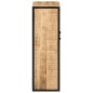 vidaXL Mueble de baño madera maciza de mango y hierro 40x27x90 cm vidaXL Mueble de baño madera maciza de mango y hierro 40x27x90 cm
