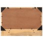 vidaXL Espejo con estantes madera maciza de mango y vidrio 80x8x55 cm vidaXL Espejo con estantes madera maciza de mango y vidrio 80x8x55 cm