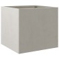 vidaXL Jardinera de acero inoxidable plateado 32x30x29 cm vidaXL Jardinera de acero inoxidable plateado 32x30x29 cm