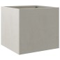 vidaXL Jardinera de acero inoxidable plateado 32x30x29 cm vidaXL Jardinera de acero inoxidable plateado 32x30x29 cm