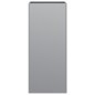 vidaXL Jardinera de acero galvanizado plateado 32x27,5x75 cm vidaXL Jardinera de acero galvanizado plateado 32x27,5x75 cm