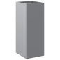 vidaXL Jardinera de acero galvanizado plateado 32x27,5x75 cm vidaXL Jardinera de acero galvanizado plateado 32x27,5x75 cm