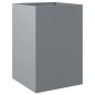 vidaXL Jardinera de acero galvanizado plateado 52x48x75 cm vidaXL Jardinera de acero galvanizado plateado 52x48x75 cm