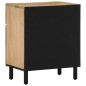 vidaXL Mesita de noche madera maciza de mango 50x33x60 cm vidaXL Mesita de noche madera maciza de mango 50x33x60 cm
