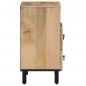 vidaXL Mesita de noche madera maciza de mango 50x33x60 cm vidaXL Mesita de noche madera maciza de mango 50x33x60 cm