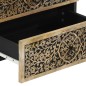 vidaXL Mesita de noche madera maciza de mango 50x33x60 cm vidaXL Mesita de noche madera maciza de mango 50x33x60 cm