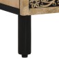 vidaXL Mesita de noche madera maciza de mango 50x33x60 cm vidaXL Mesita de noche madera maciza de mango 50x33x60 cm