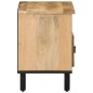 vidaXL Mueble de TV madera maciza de mango 80x33x46 cm